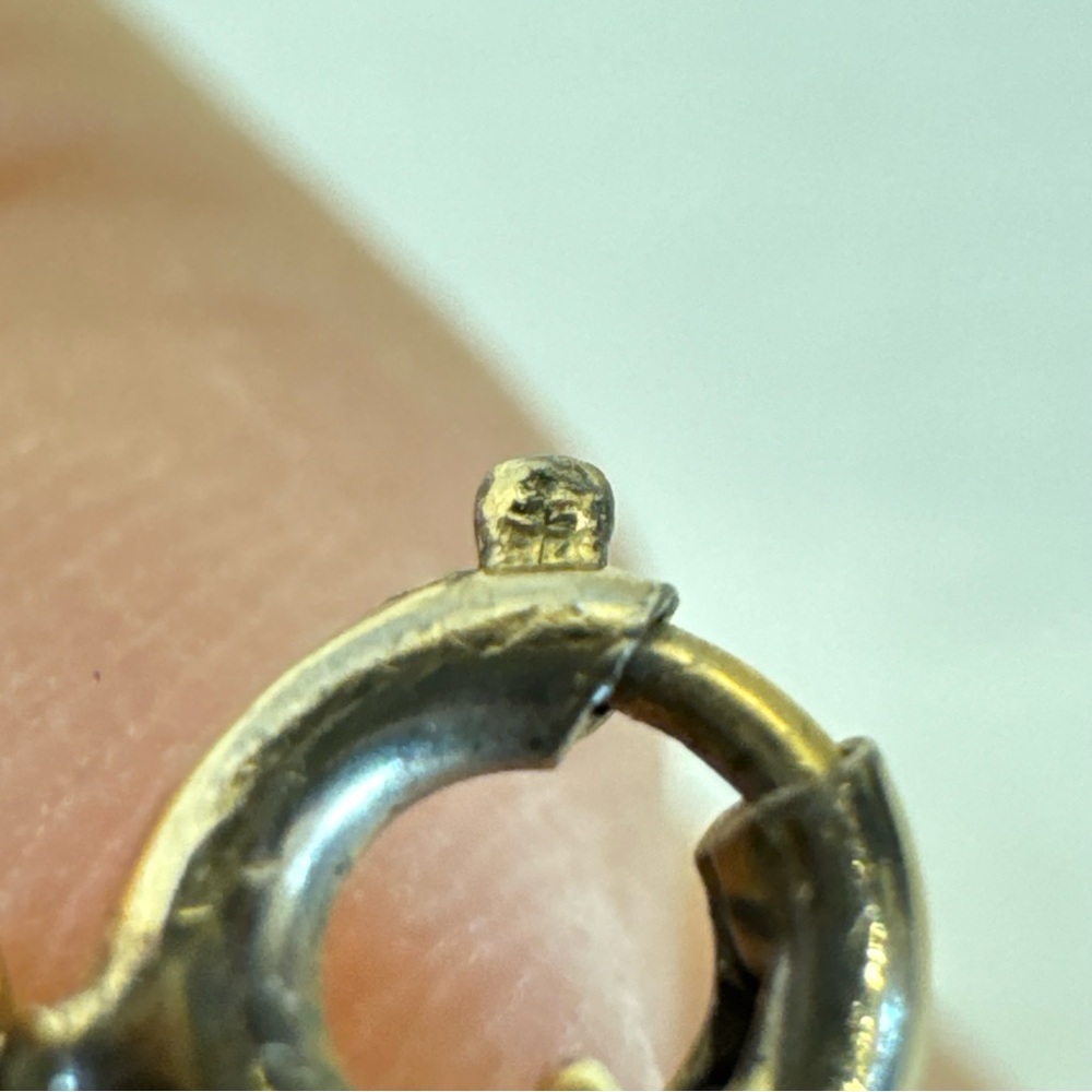 Large Antique D&C Victorian Gold Fill Photo Locket Pendant Necklace Etched Heavy - Picture 14 of 16